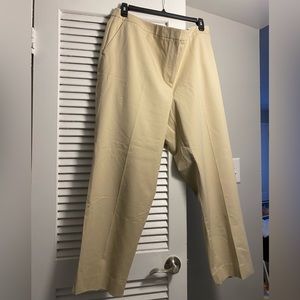 NWT Talbots Hampshire Ankle Pants Khaki Plus 22 22W